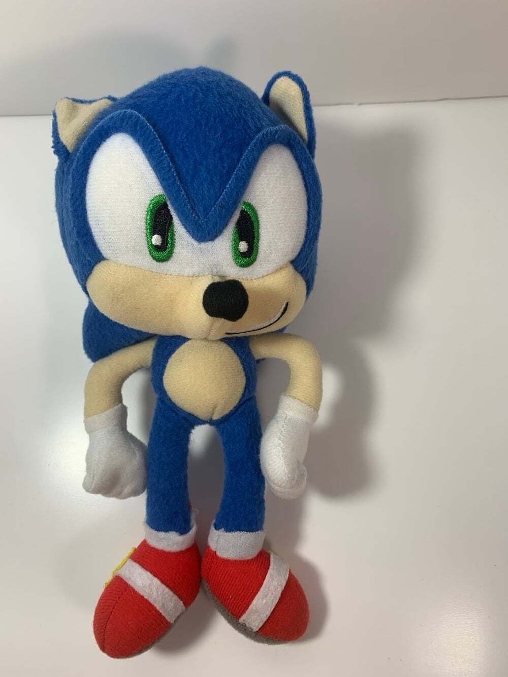 Sonic The Hedgehog 8" Stuffed Plush Toy Coin Bag Keychain Backpack Clip READ!